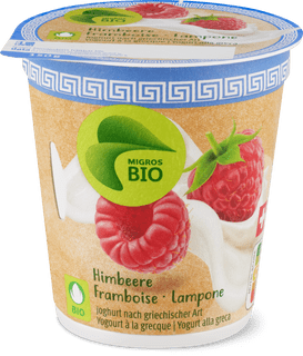 Bio Joghurt Himbeere, griechischer Art