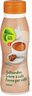 Migros Bio Kaffeerahm Flasche