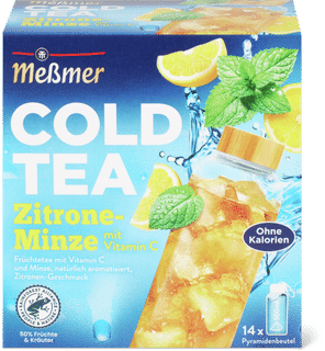 Meßmer Cold Tea Limone e menta