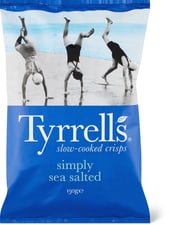 Tyrrells Slow-cooked Crisps sea salted