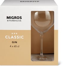 Classic Gin 4 pièces, 65cl