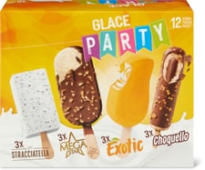 Glaces en bâtonnet Party assort.