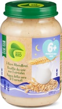 Migros Bio Bouillie du soir 3 céréales
