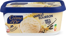 Crème d'or Glace en bac Vanille Bourbon