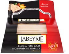 Bloc de foie gras de canard morceaux