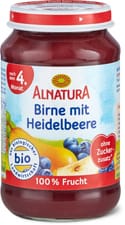 Alnatura Poire avec myrtilles