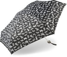 Taschenschirm mini (Farbe: schwarz gemustert, Grösse: one Size)