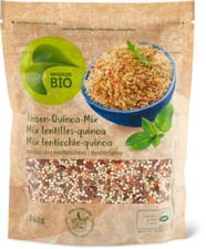 Migros Bio lentilles quinoa méditerran