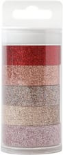 Washitape Set, glitter, 5x15mm x 3m
