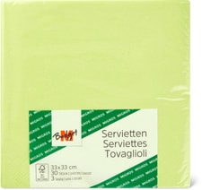 Serviettes en papier, 33 x 33 cm