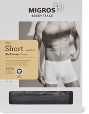 Men's Short Cot (Farbe: med.grey, Grösse: S)