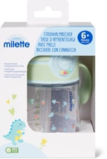 Tasse avec paille mint 6M+ 300ml (Couleur: pastell, Taille: 000)