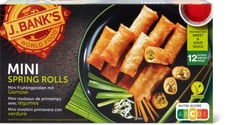 J.Bank's Mini Spring Rolls With Vegetables and Sweet-and-Sour Sauce