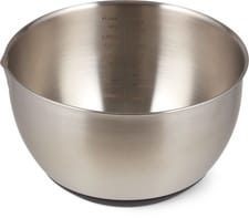 Bol en acier inoxydable avec silicone