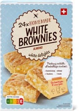 Homemade White brownies