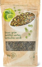 Migros Bio lentilles vertes