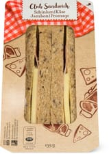 Sandwich jambon fromage