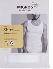 Men's Atheltic Cotton (Farbe: white, Grösse: L)