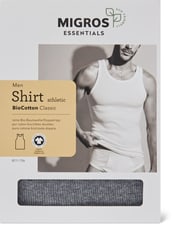 Men's Atheltic Cotton (Farbe: med.grey, Grösse: S)