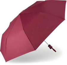 Taschenschirm autom. auf (Farbe: bordeaux, Grösse: one Size)