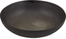 Assiette creuse noire 22 cm