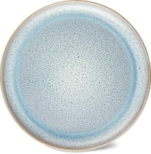 Assiette plate bleue 27 cm