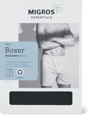 Men's Boxer Cotton (Farbe: black, Grösse: M)