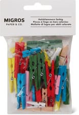 Pinces à linge en bois