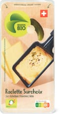 Migros Bio raclette Surchoix tranches