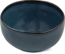 Plat creux bleu foncé 17,8 cm