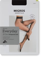 Strumpfhose Transparent mat 20 Den (Grösse: S, Farbe: schwarz)