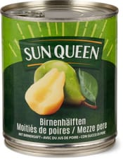 Sun Queen Moitiés de poires avec du jus de poire