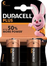 Duracell Plus Power C / LR14 2 pezzi pila