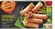 J.Bank's Spring Rolls With Vegetables and Sweet-and-Sour Sauce