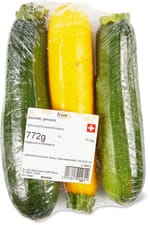 Courgettes mélangées
