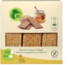 Bio aha! barre Croquante au sésame