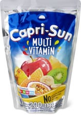 Capri Sun Multivitamin sans édulcorants artificiels, sans conservateurs
