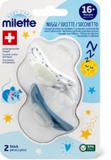Milette succhietto night 16+ M. (Colore: azurro, Taglie: 000)