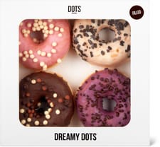 Donuts 4 pièces Dreamy cocoa / creme