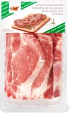 M-Budget cotelette de cou de porc