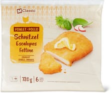M-Classic escalope de poulet, panée