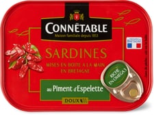 Connétable Sardines de Bretagne au Piment d’Espelette