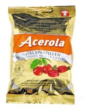 Pastilles pour la gorge à l’acérola