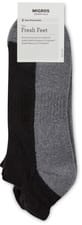 Calzini da uomo Fresh Feet 2 paia (Colore: nero, Taglie: 39-42)