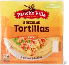 Pancho Villa Tortillas de maïs Super soft & flexible