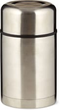 récipient alimentaire gris (Couleur: argent, Taille: 000)