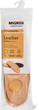 Ledersohle Anatomisch (Farbe: beige, Grösse: 36/37)