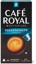 Café Royal Capsules de café Espresso Decaffeinato 10 capsules