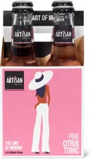 Artisan Pink citrus tonic
