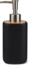 MHOME Distributeur de savo noir/bambou